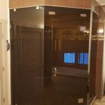 Custom 10mm Bronze Tempered Glass Shower Installed in Montney, BC