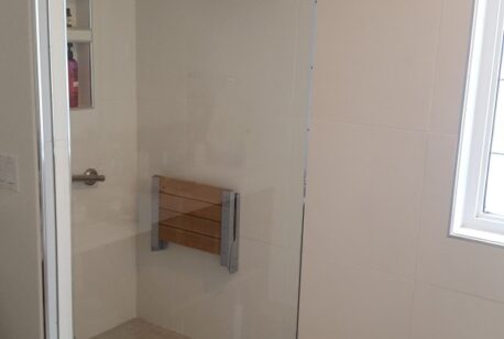 Custom 10mm Shower Panel c/w Clamps