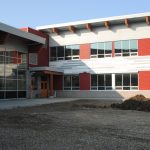 Alumicor Curtain Wall installed in Margaret Ma Murray Community School, Fort St. John, BC