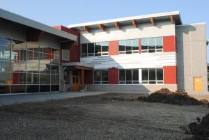 Alumicor Curtain Wall installed in Margaret Ma Murray Community School, Fort St. John, BC