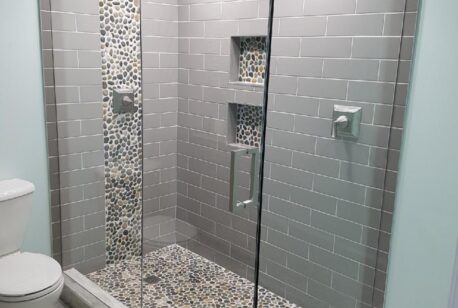 Custom 10mm Tempered Shower installed in Fort St. John, BC